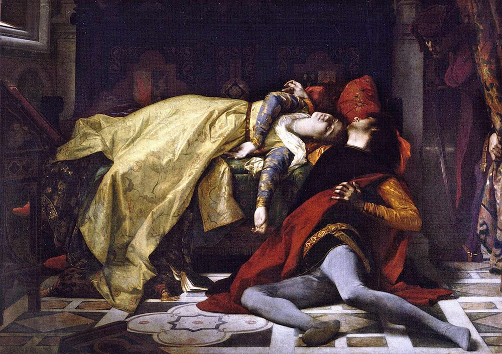 the death of francesca da rimini and paolo malatesta